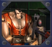 My Anarchy Online character, many years ago.